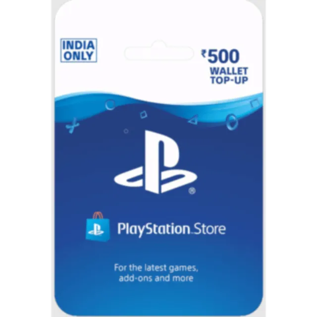 PSN 500 рупий PlayStation Network (Индия)