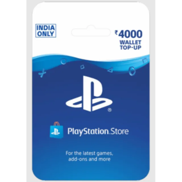 PSN 4000 рупий PlayStation Network (Индия)
