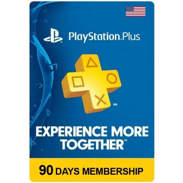 PS PLUS — 90 дней — 3 месяца (США)