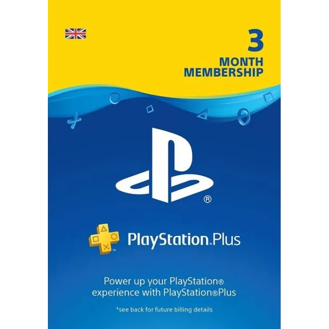 PS PLUS — 90 дней — 3 месяца (Великобритания)