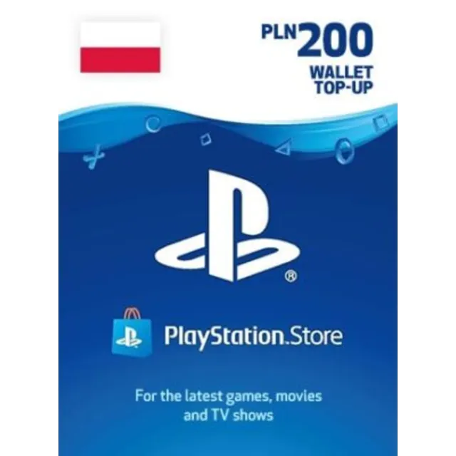 PSN 200 злотых PlayStation Network (Польша)