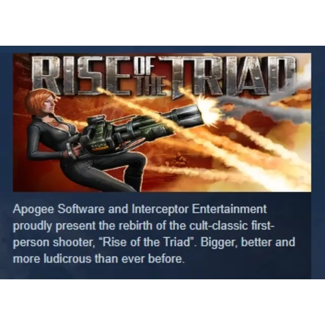 Rise of the Triad 💎 АВТОДОСТАВКА STEAM GLOBAL МГНОВЕННО ЛИЦЕНЗИЯ