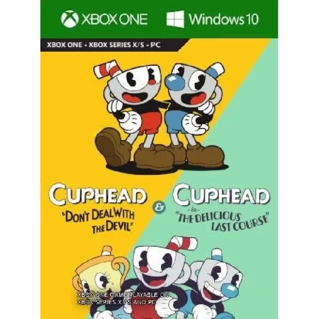 🎮✅🚀CUPHEAD + THE DELICIOUS LAST COURSE XBOX🔑КЛЮЧ USA ЛИЦЕНЗИЯ🔥