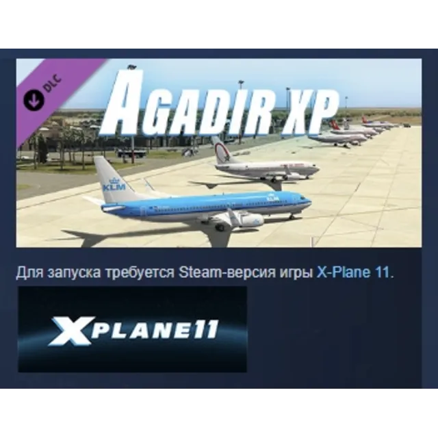 X-Plane 11 - Add-on: FSDG - Agadir DLC АВТОДОСТАВКА STEAM РОССИЯ