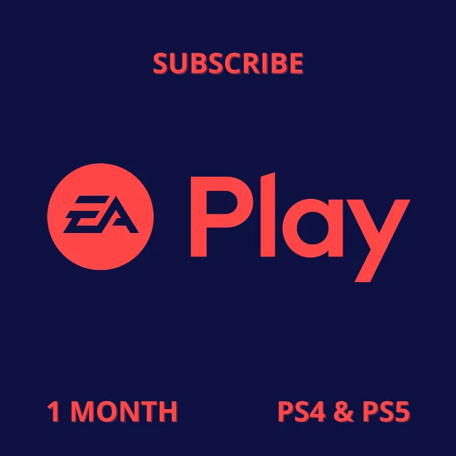 Подписка EA Play 1-12 месяцев PS4 &amp; PS5 (Турция)