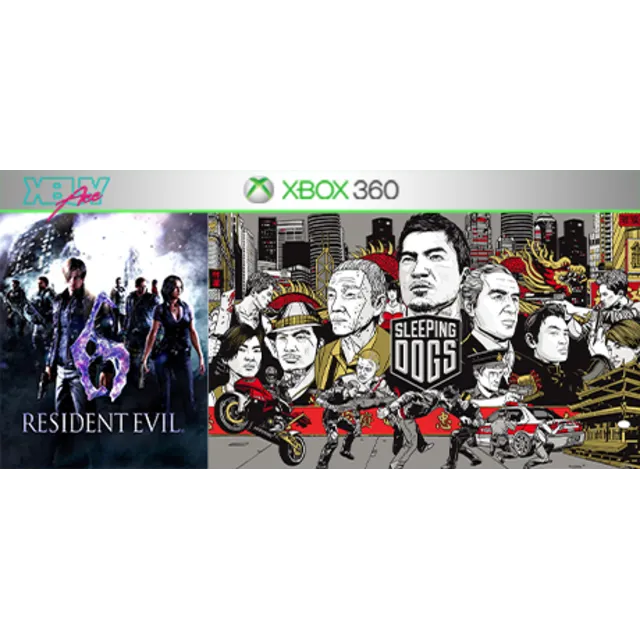 Resident Evil 6 / Sleeping Dogs | Xbox 360 | общий