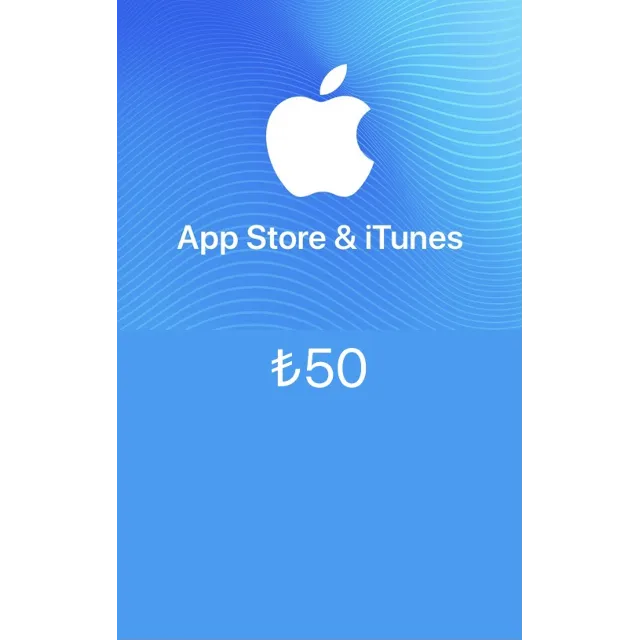 App Store&amp;iTunes Gift Card 50 TL (Турция)