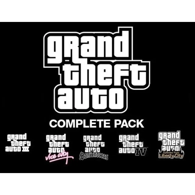 Grand Theft Auto Collection (Complete Pack) (ОРИГИНАЛЬНАЯ) (Steam Ключ/ РФ+СНГ)