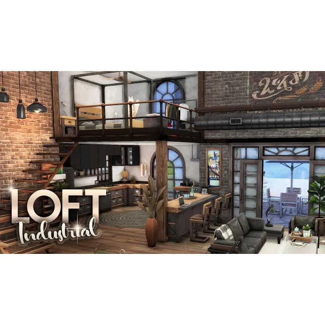 🟥PC🟥 THE SIMS 4 КОМПЛЕКТ "ЛОФТ"