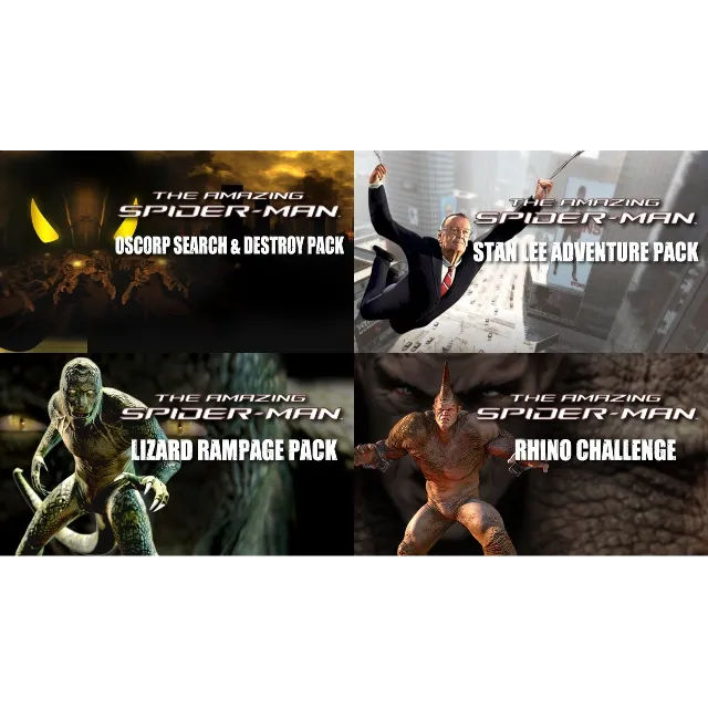 The Amazing Spider-Man - All DLC Bundle (Steam RegFree)