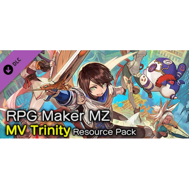 RPG Maker MZ - MV Trinity Resource Pack 💎 DLC STEAM