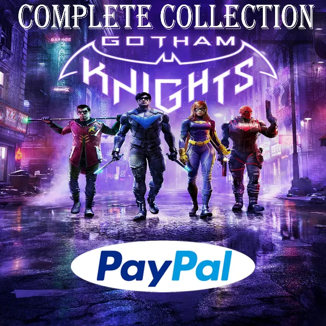 Gotham Knights Deluxe+Batman Complete Collection STEAM 🅿️ 𝗣𝐀𝐘𝗣𝐀𝐋
