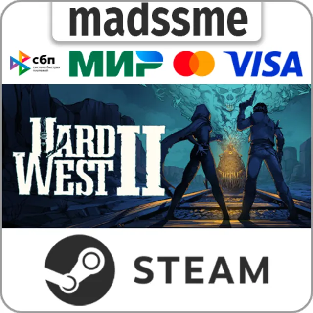 Hard West 2 * RU/KZ/СНГ/TR/AR * STEAM 🚀 АВТОДОСТАВКА