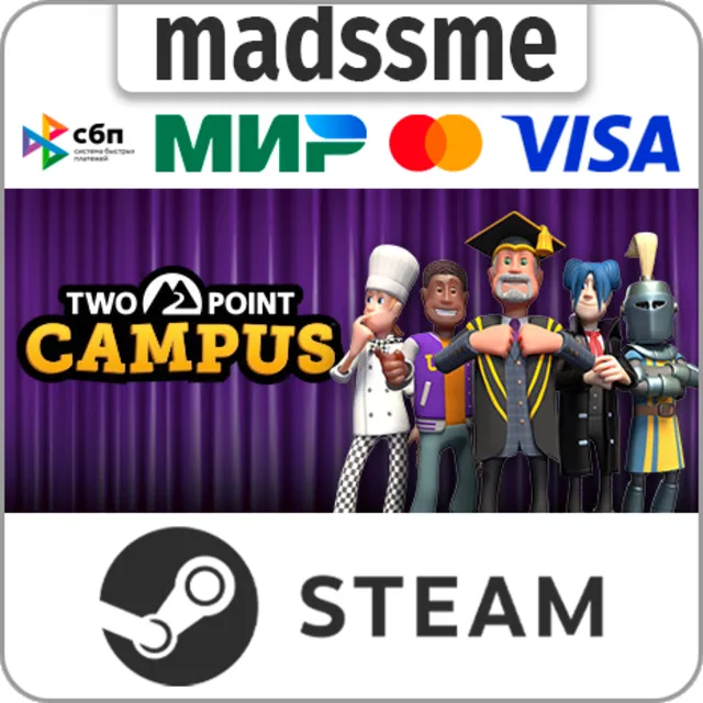 Two Point Campus * RU/KZ/СНГ/TR/AR * STEAM 🚀 АВТО