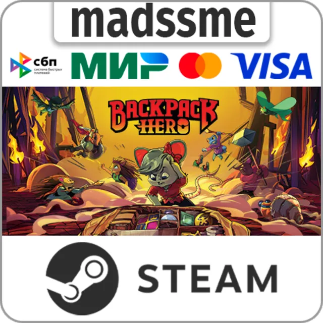 Backpack Hero * RU/KZ/СНГ/TR/AR * STEAM 🚀 АВТОДОСТАВКА
