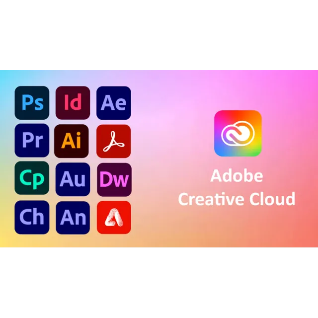 Подписка для Adobe Creative Cloud Standard на 1 месяц