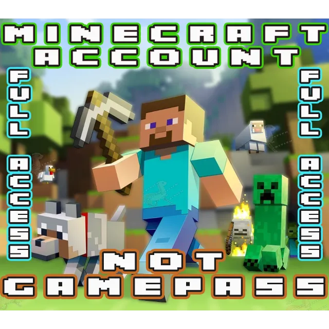Minecraft Java Аккаунт⚠️НЕ ПОДПИСКА⚠️ ПОЛНЫЙ ДОСТУП