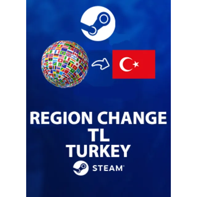 🔥⭐ Смена Steam на ТУРЕЦКИЙ регион 🔥 Турция 🇹🇷 TL💳