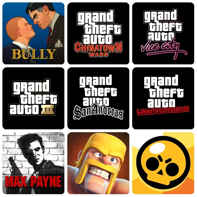 ⚡️ Rockstar Games Collection iPhone ios iPad Appstore🎁