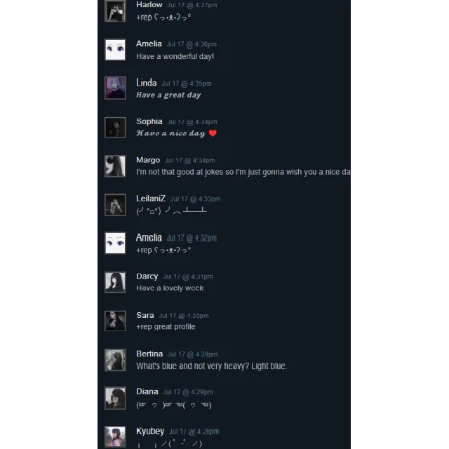 комментарий в профиле Steam | комментарии в профиле сти
