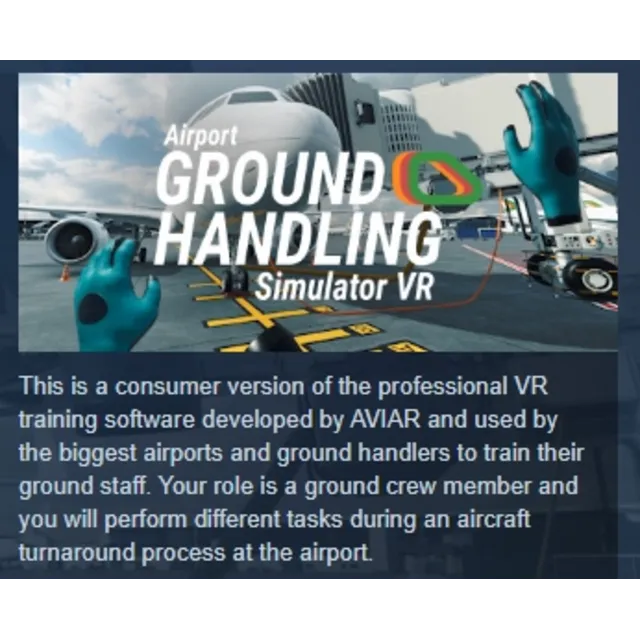 Airport Ground Handling Simulator VR АВТОДОСТАВКА STEAM GLOBAL МГНОВЕННО ЛИЦЕНЗИЯ