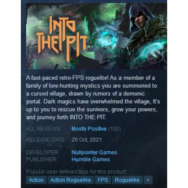 Into the Pit (Steam Key GLOBAL)
