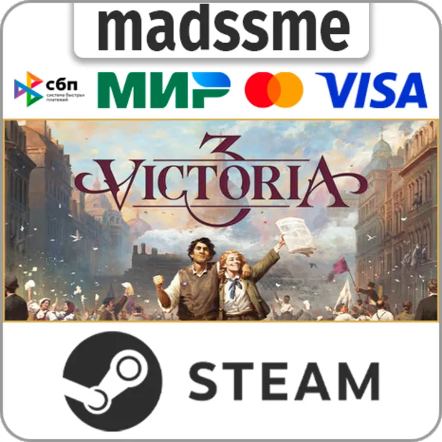 Victoria 3 Grand Edition * RU/KZ/СНГ/TR/AR * STEAM