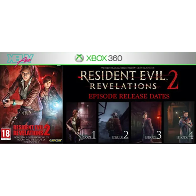 Resident Evil R2 все эпизоды | XBOX 360 | перенос