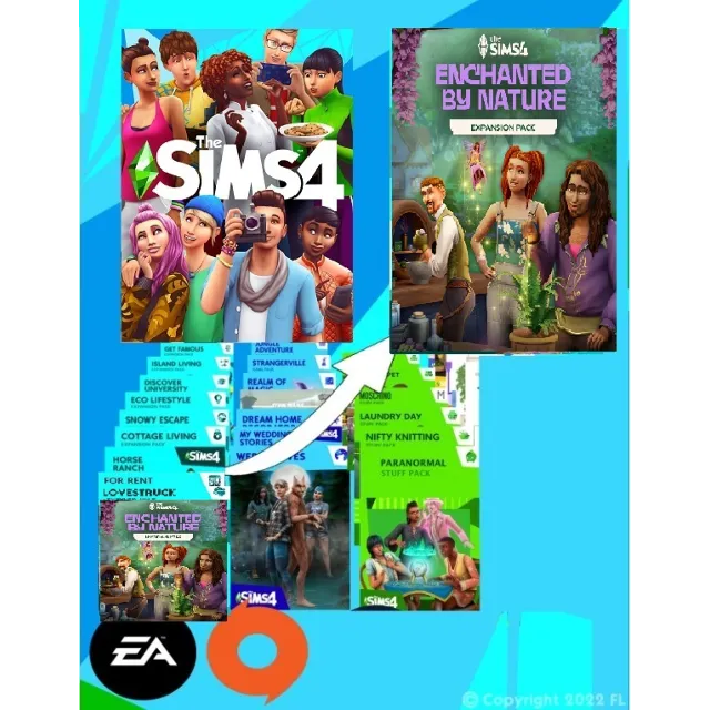 The Sims 4 Полная коллекция| EA app| ПК/Мак