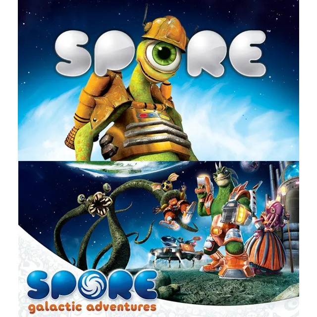 SPORE + Galactic Adventures DLC (Steam Gift RU/CIS)