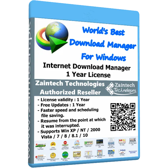 Internet Download Manager - 1 PC - 1 Year License