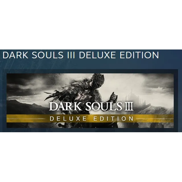 DARK SOULS III Deluxe Edition АВТОДОСТАВКА STEAM GLOBAL МГНОВЕННО ЛИЦЕНЗИЯ