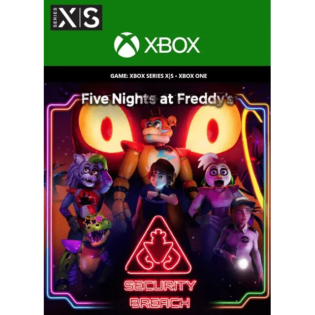 FIVE NIGHTS AT FREDDY'S: SECURITY BREACH XBOX ONE / XBOX SERIES X|S Ключ 🔑 ✅