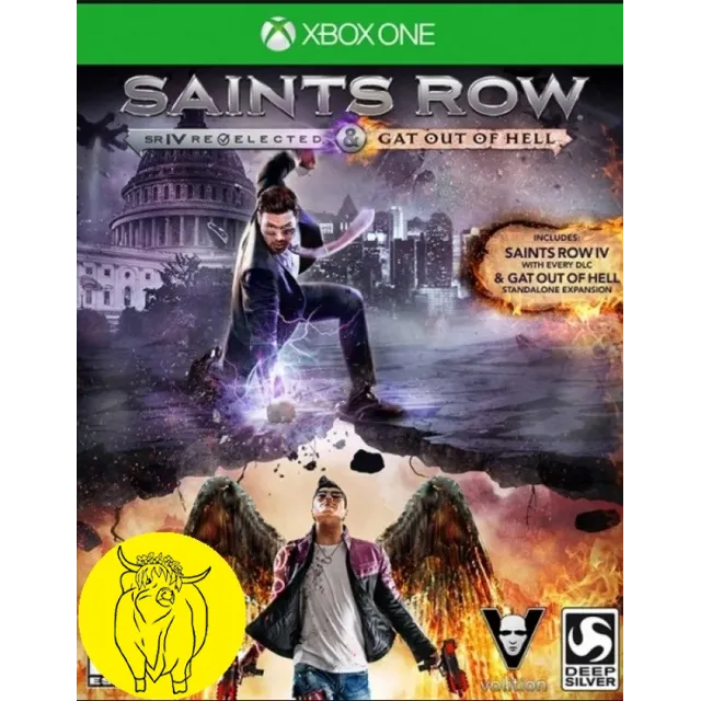 Saints Row IV Re-Elected &amp; Gat out of Hell XBOX Ключ 🔑