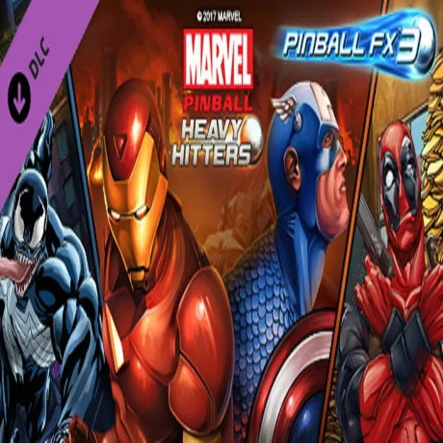 Pinball FX3 - Marvel Pinball - Heavy Hitters Steam ключ