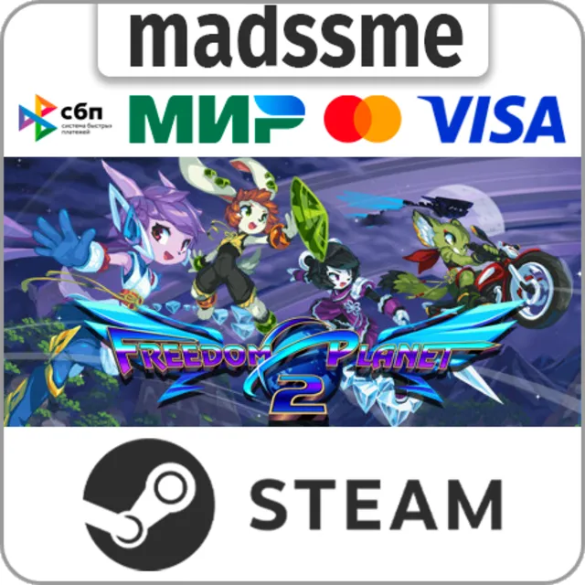 Freedom Planet 2 * RU/KZ/СНГ/TR/AR * STEAM 🚀 АВТО