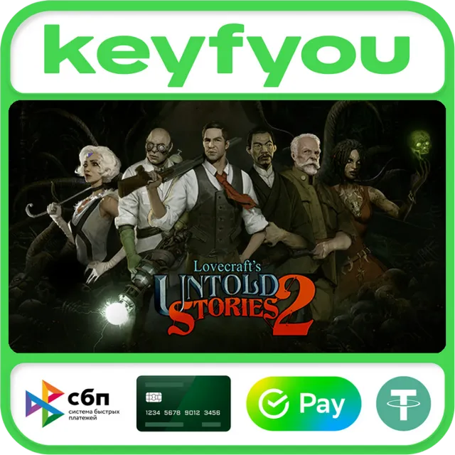 Lovecraft's Untold Stories 2 / STEAM КЛЮЧ 🔥