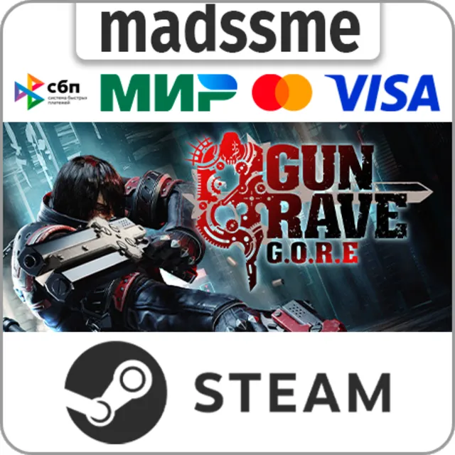 Gungrave G.O.R.E * RU/KZ/СНГ/TR/AR * STEAM 🚀 АВТО