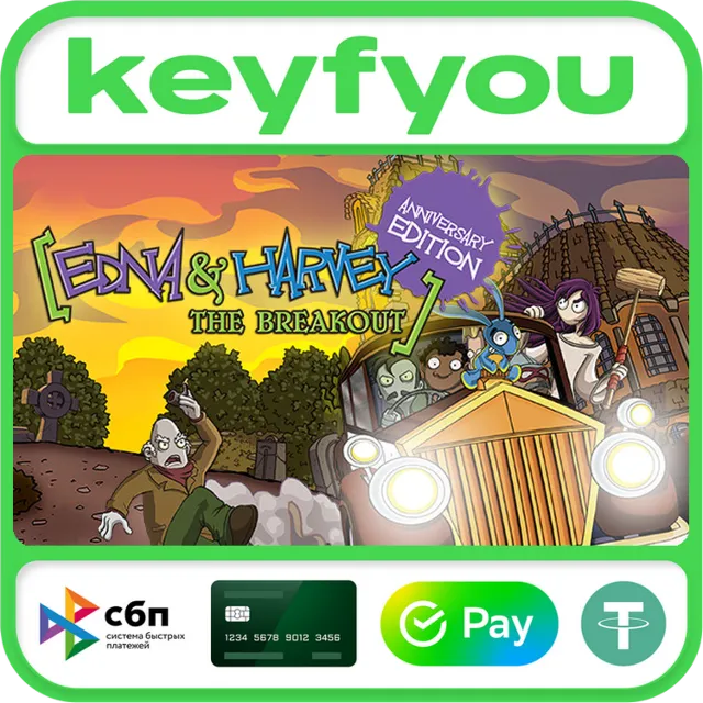 Edna &amp; Harvey: The Breakout - Anniversary Edition / STEAM КЛЮЧ 🔥