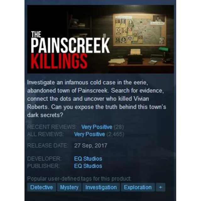 The Painscreek Killings (Steam Key GLOBAL)
