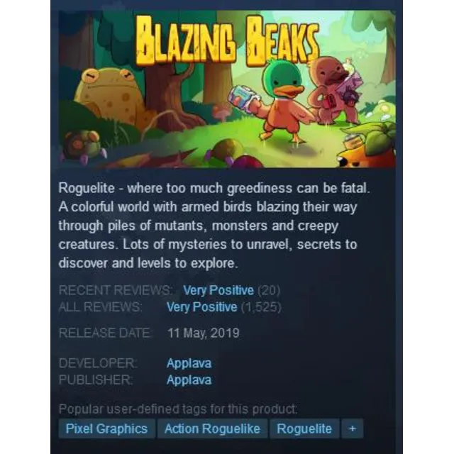 Blazing Beaks (Steam Key GLOBAL)