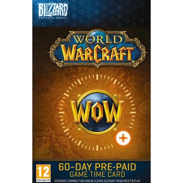 ✅ WoW Подписка 60 Дней EU/RU - Тайм Карта/Гарантия! 😀