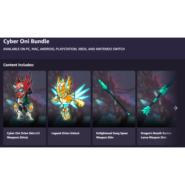 💠⭐️Brawlhalla: Cyber Oni Bundle⭐️💠