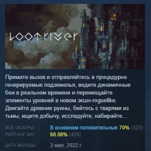 Loot River АВТОДОСТАВКА STEAM GLOBAL МГНОВЕННО ЛИЦЕНЗИЯ