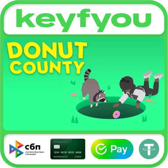 Donut County / STEAM КЛЮЧ 🔥