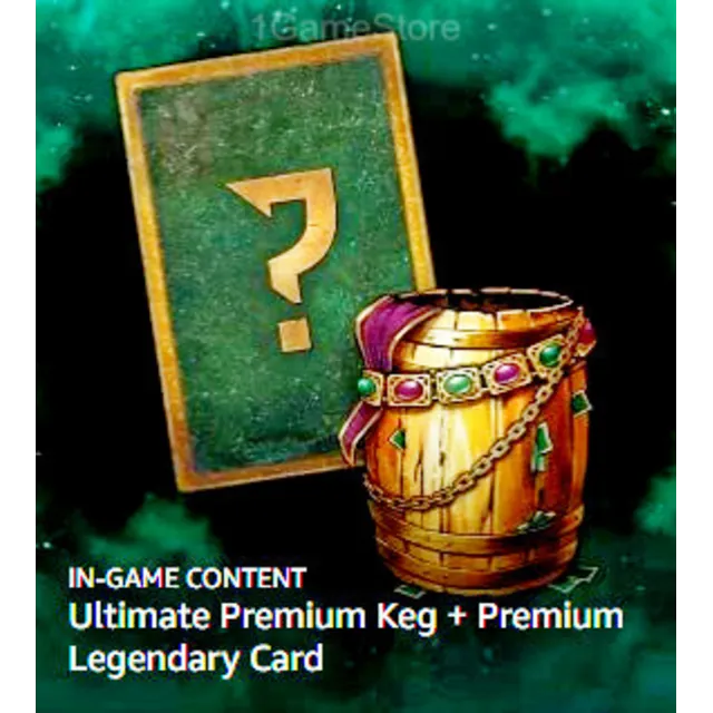 Gwent 🔑 Ultimate Prem Keg + Prem Legendary card (май)