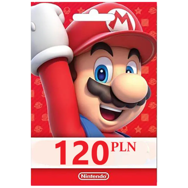 🎁 КАРТА ОПЛАТЫ NINTENDO ESHOP — 120 PLN [PL] | ПОЛЬША