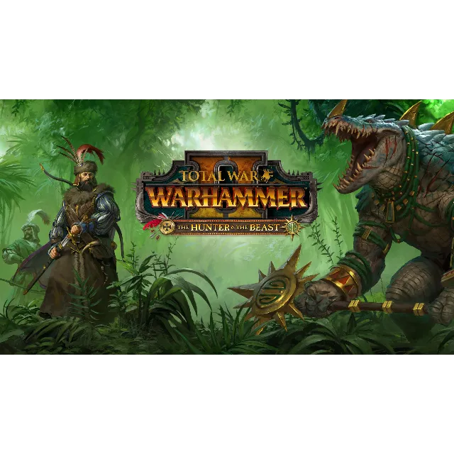 TOTAL WAR WARHAMMER 2 THE HUNTER &amp; THE BEAST Steam Ключ