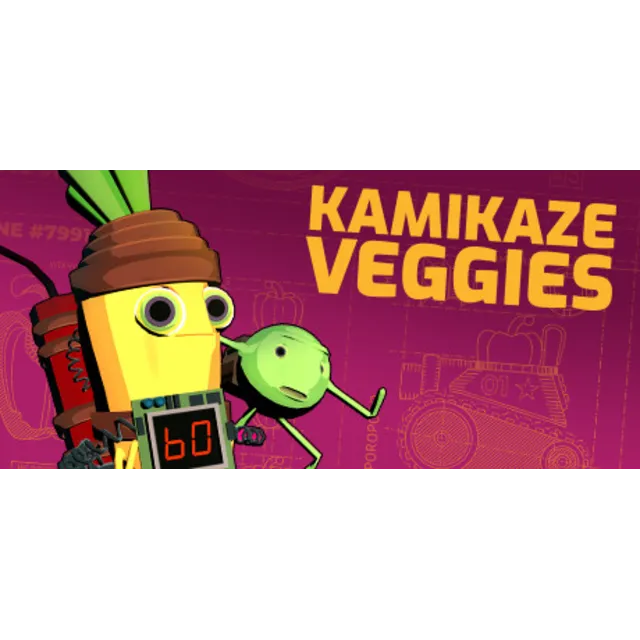 Kamikaze Veggies STEAM KEY REGION FREE GLOBAL ROW + 🎁