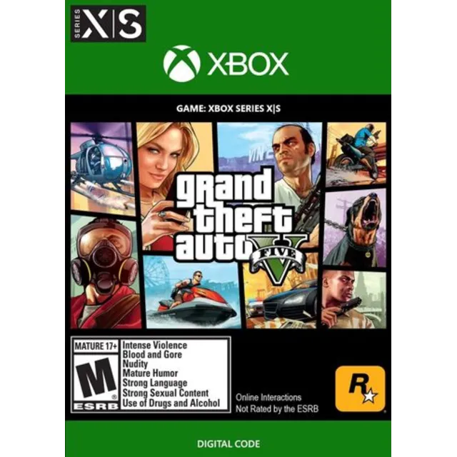 Grand Theft Auto V Xbox Series X|S (2022) Ключ 🔑 🌍
